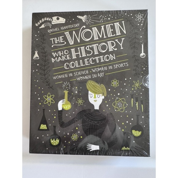 The Women Who Make History Collection [3-Book Boxed Set]: Women in Science, New - Picture 2 of 3